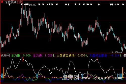 大智慧见顶清仓主力进撤指标公式