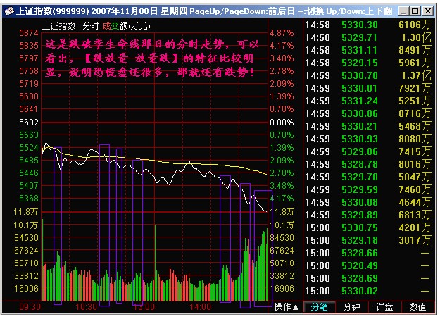 新生300天图解教程 第177节：跌放量 放量跌