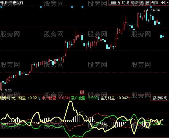 同花顺大中小户指标公式