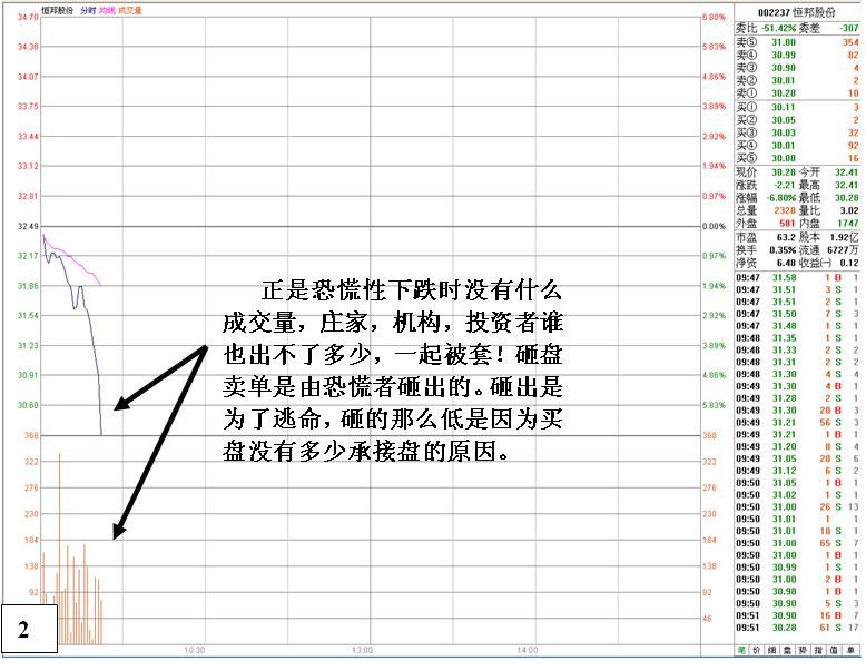 金印组合 恐慌性跳水行为与底部特征