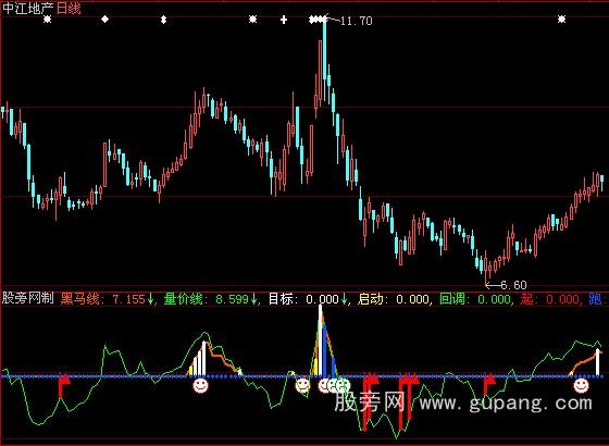 大智慧判断黑马指标公式